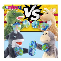 KB034624 KB034628-KB034631 - Interactive family battle game sound plush toy boxing hand puppet